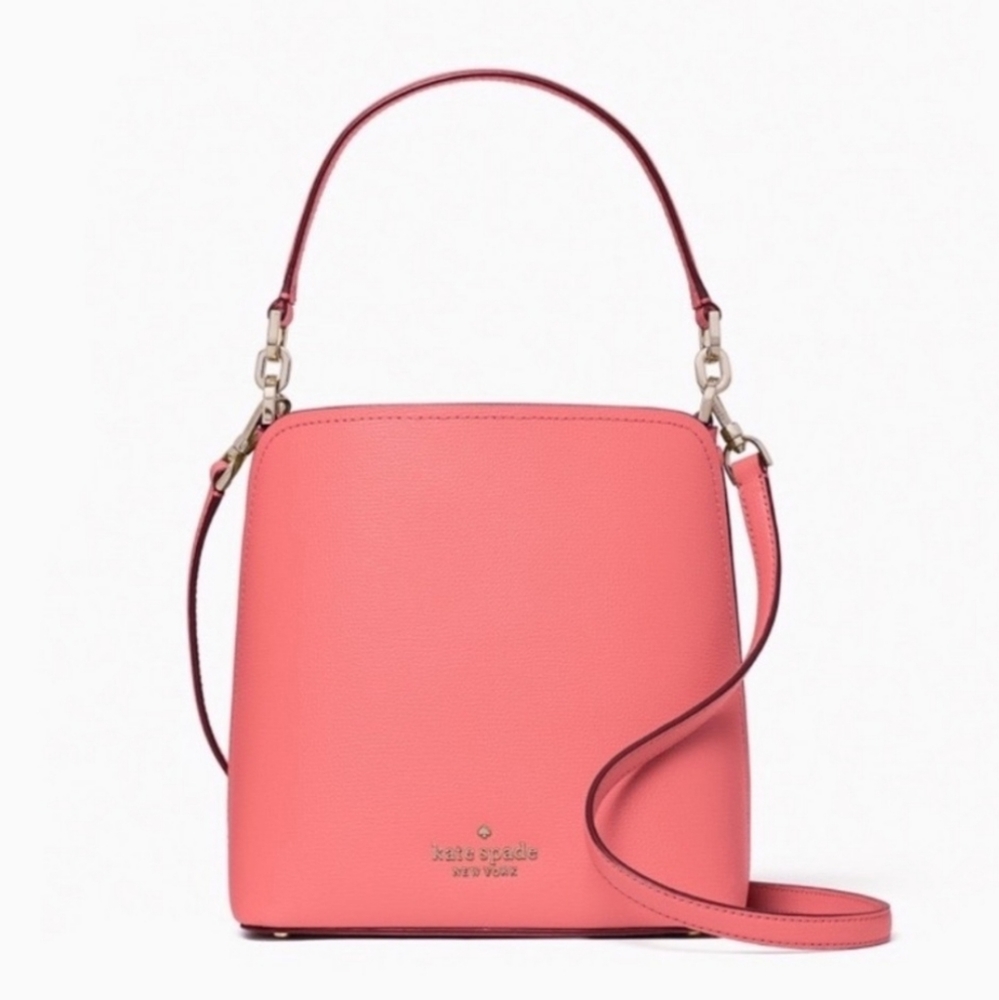 Kate Spade Darcy Small Bucket Bag - Peach Nectar